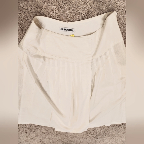 Jil Sander. Pleated wrap skirt. Size 34(Italy) - Picture 1 of 6